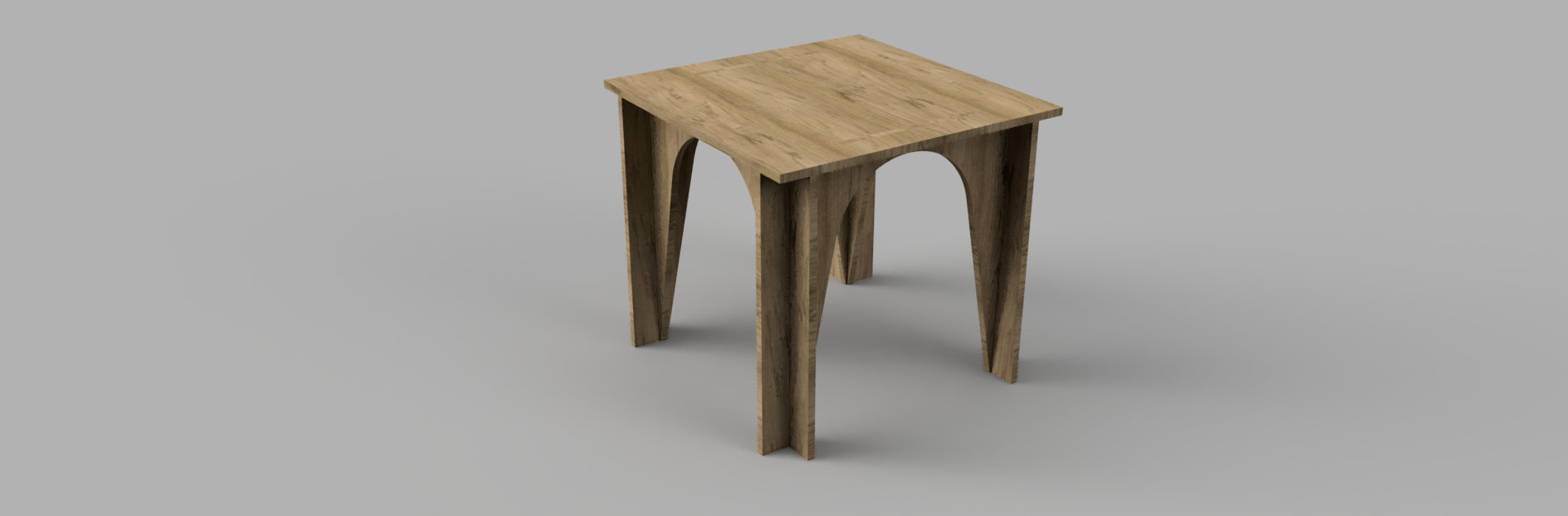 Simple Wooden Table