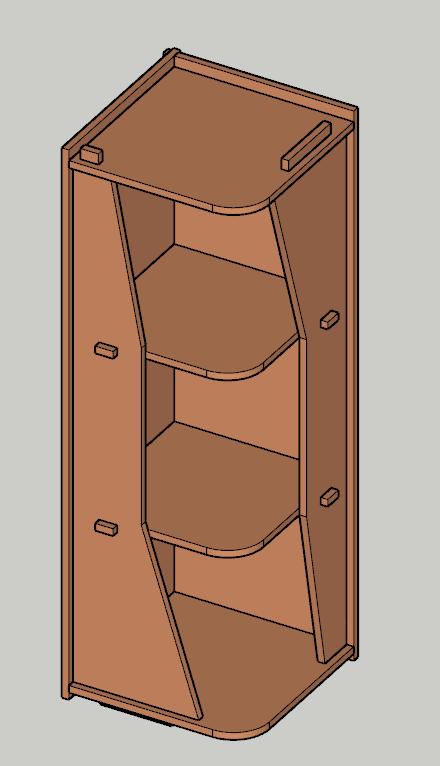 Simple Wooden Shelve